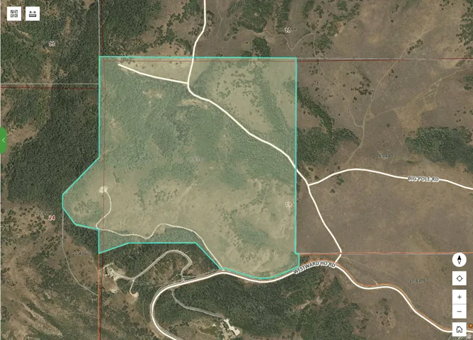 Plat Map. Illustrating the boundaries and surrounding roads of the property