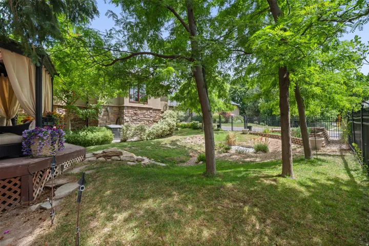 Backyard Looking South Towards Aveline Avenue
