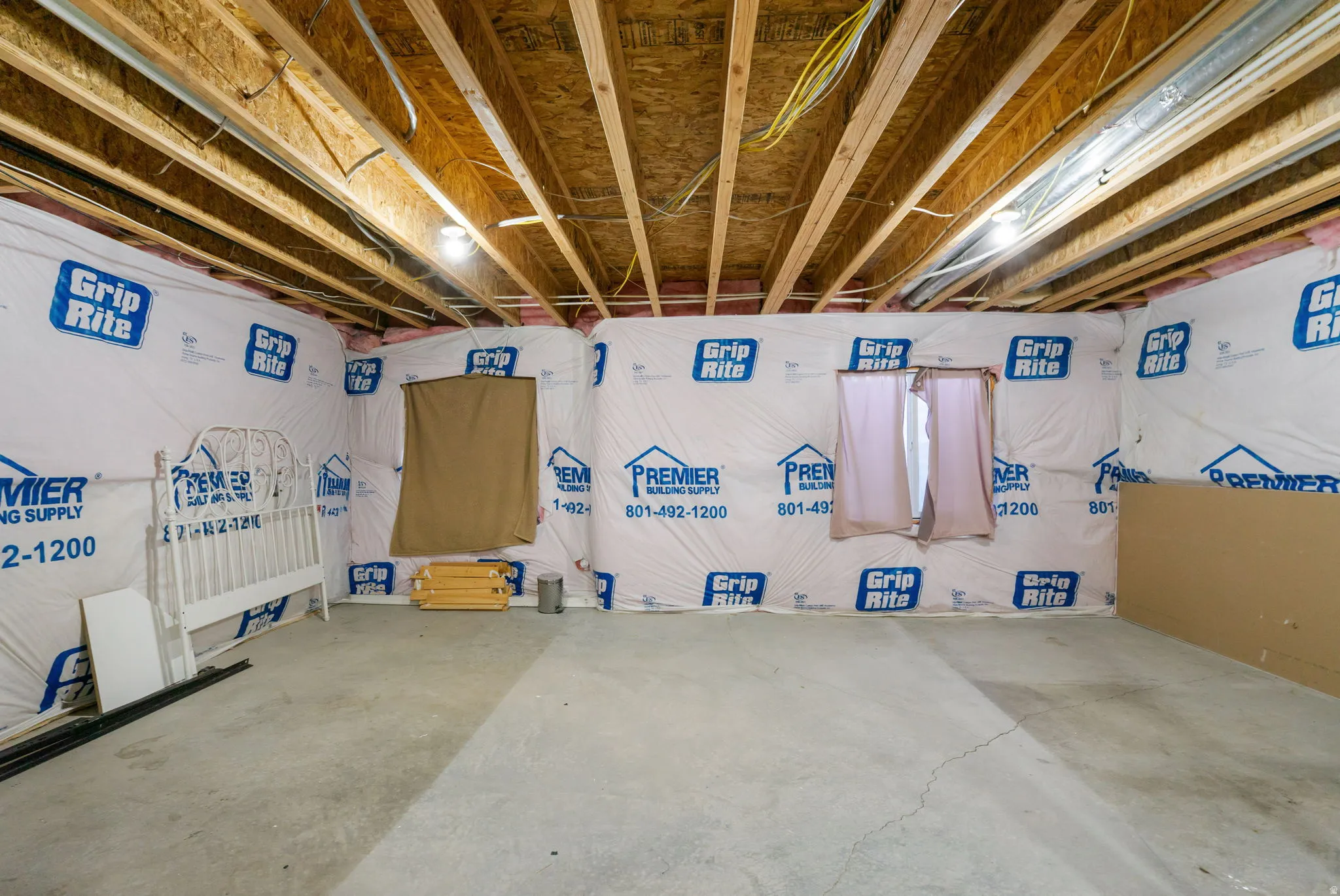 An unfinished basement means you get to call the shots. Though cozy in size, it’s a blank canvas ready to become whatever your lifestyle needs most.