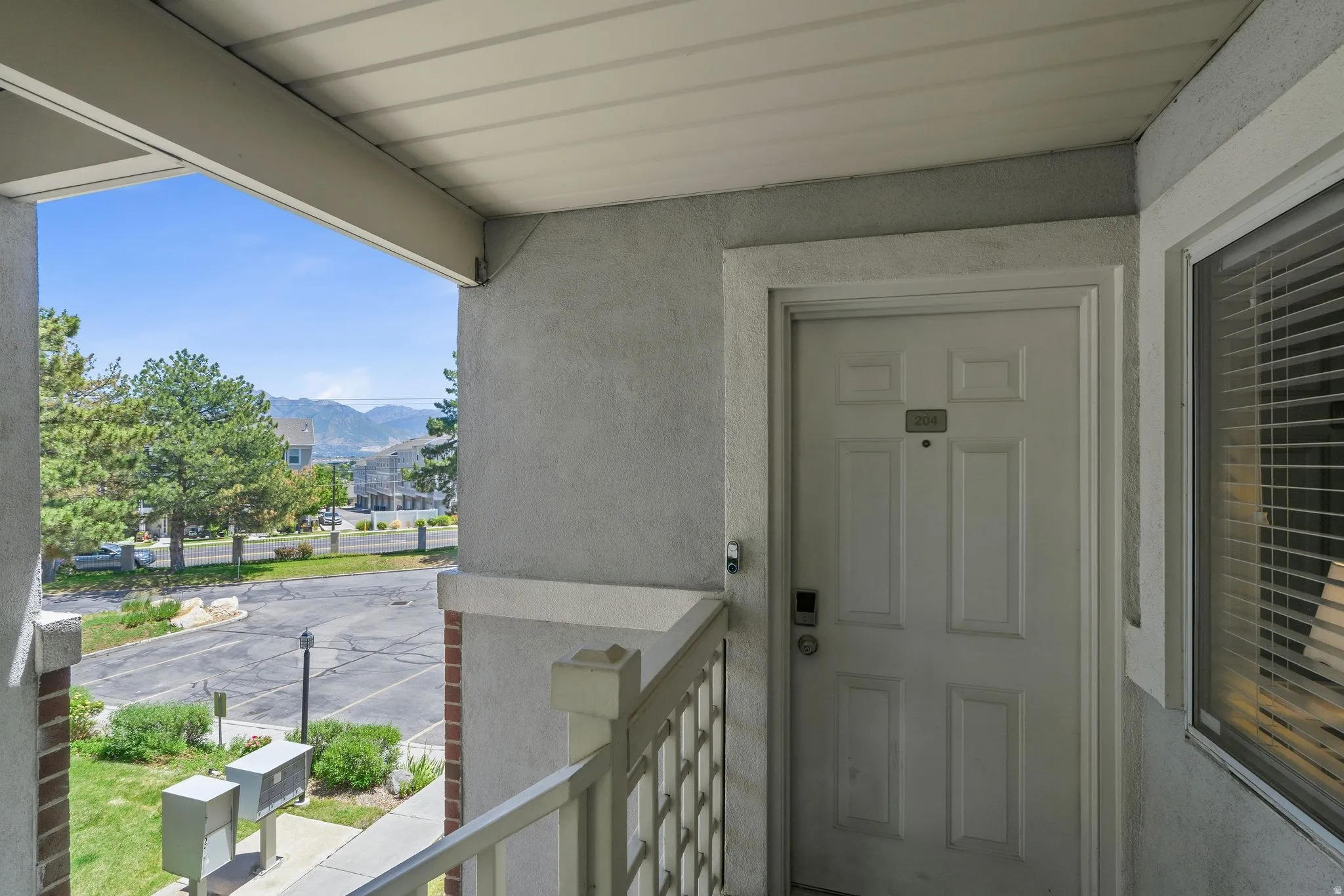 Front entry door