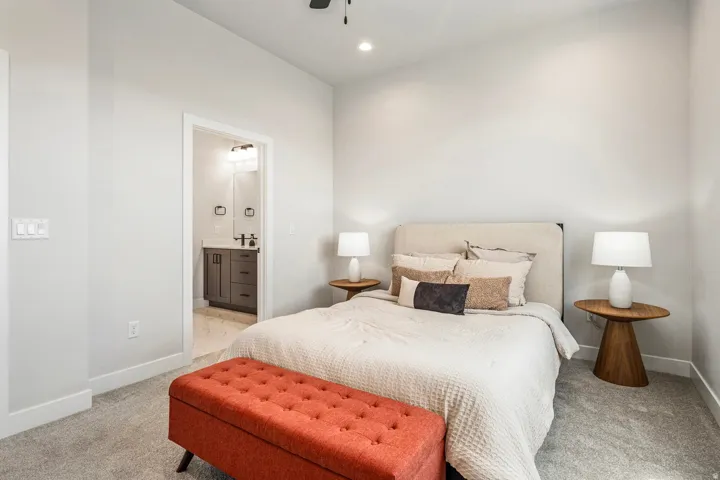 Main floor primary bedroom