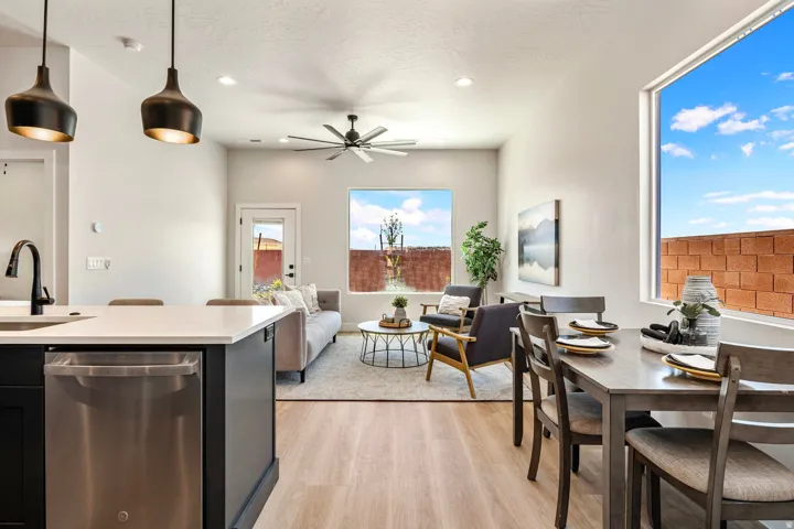 Main floor living areas