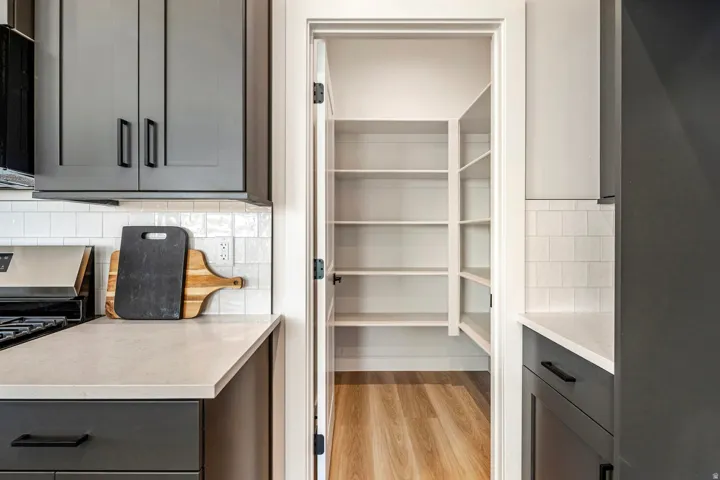 Main floor walk in pantry