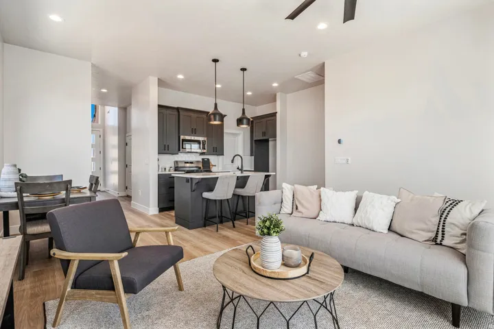 Main floor living areas