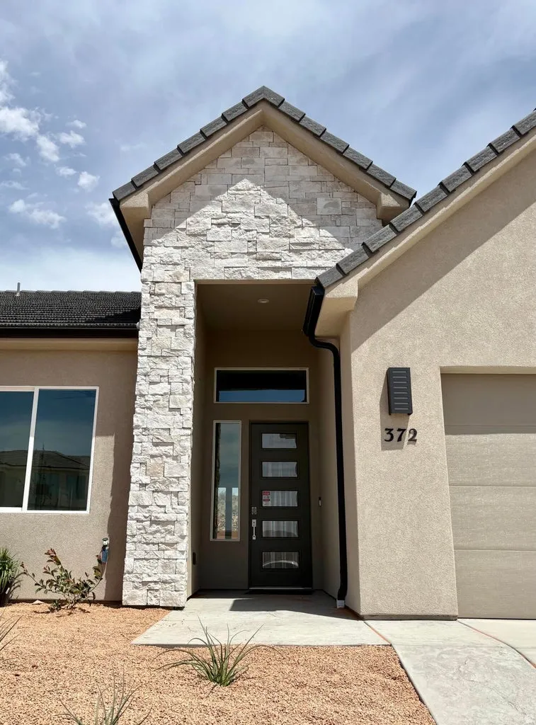 8' glass front door