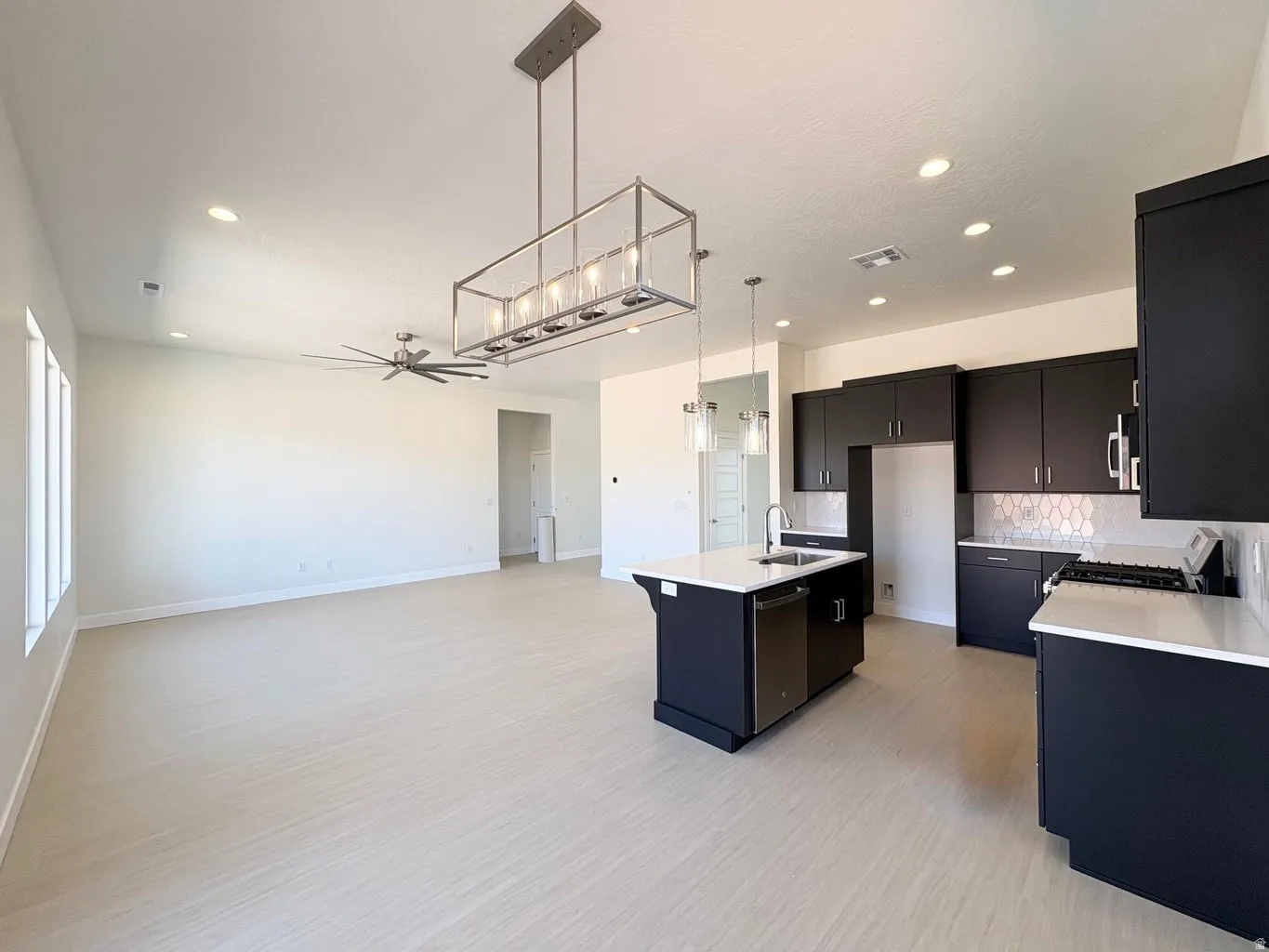 Main living areas