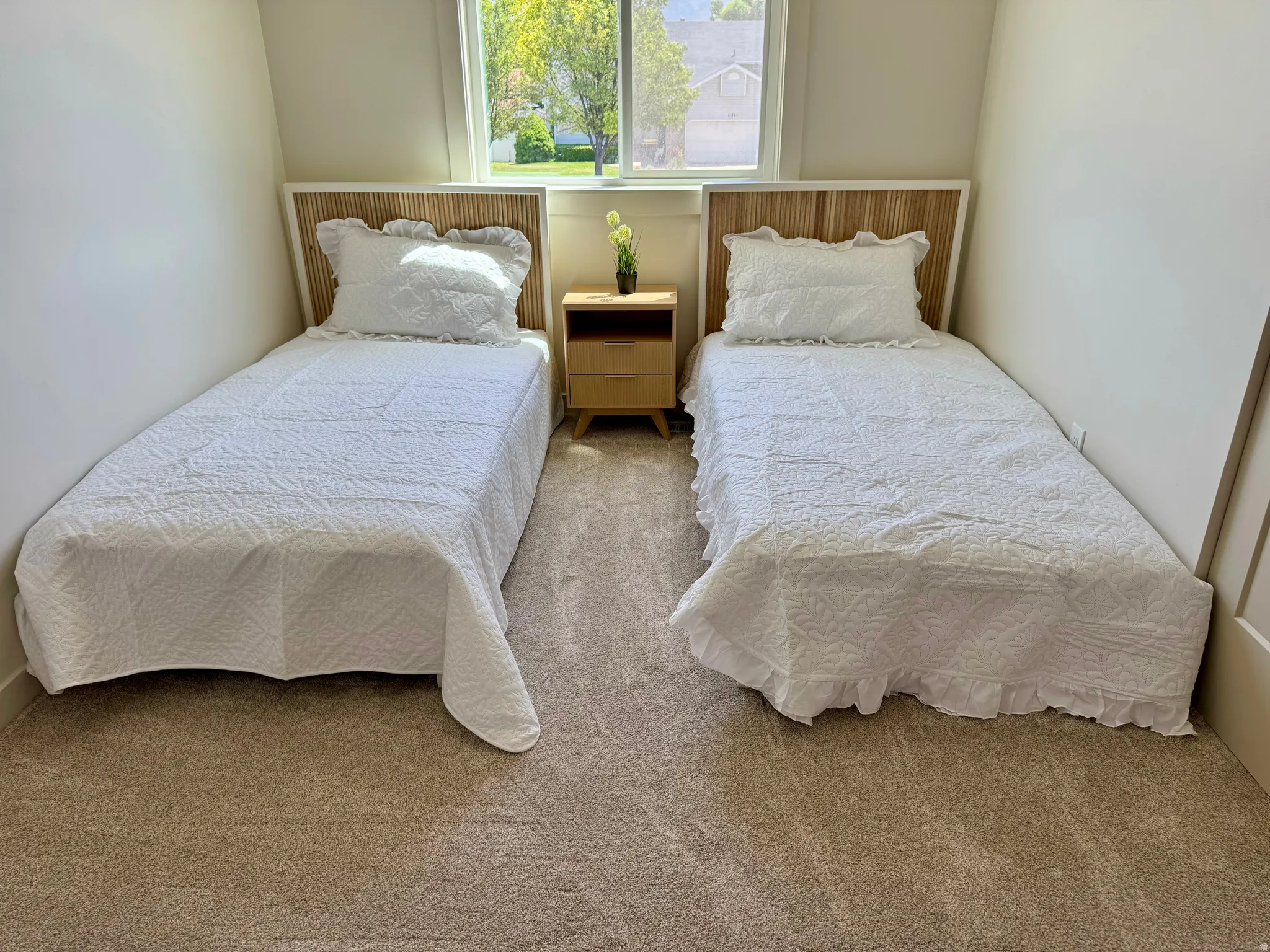 Recessed window offering natural illumination