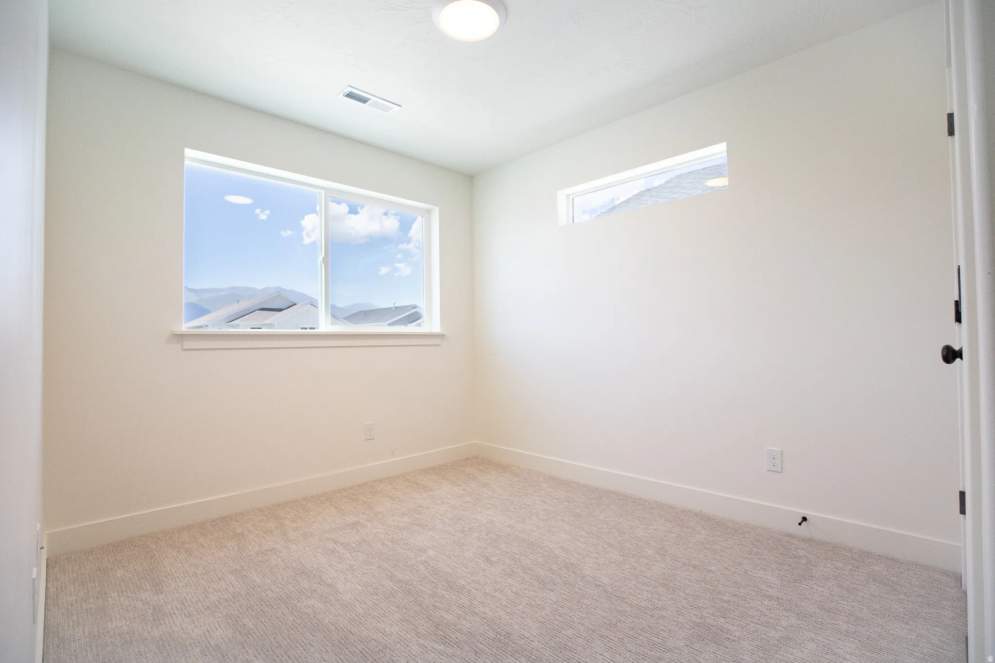 Bedroom #3 with large closet.