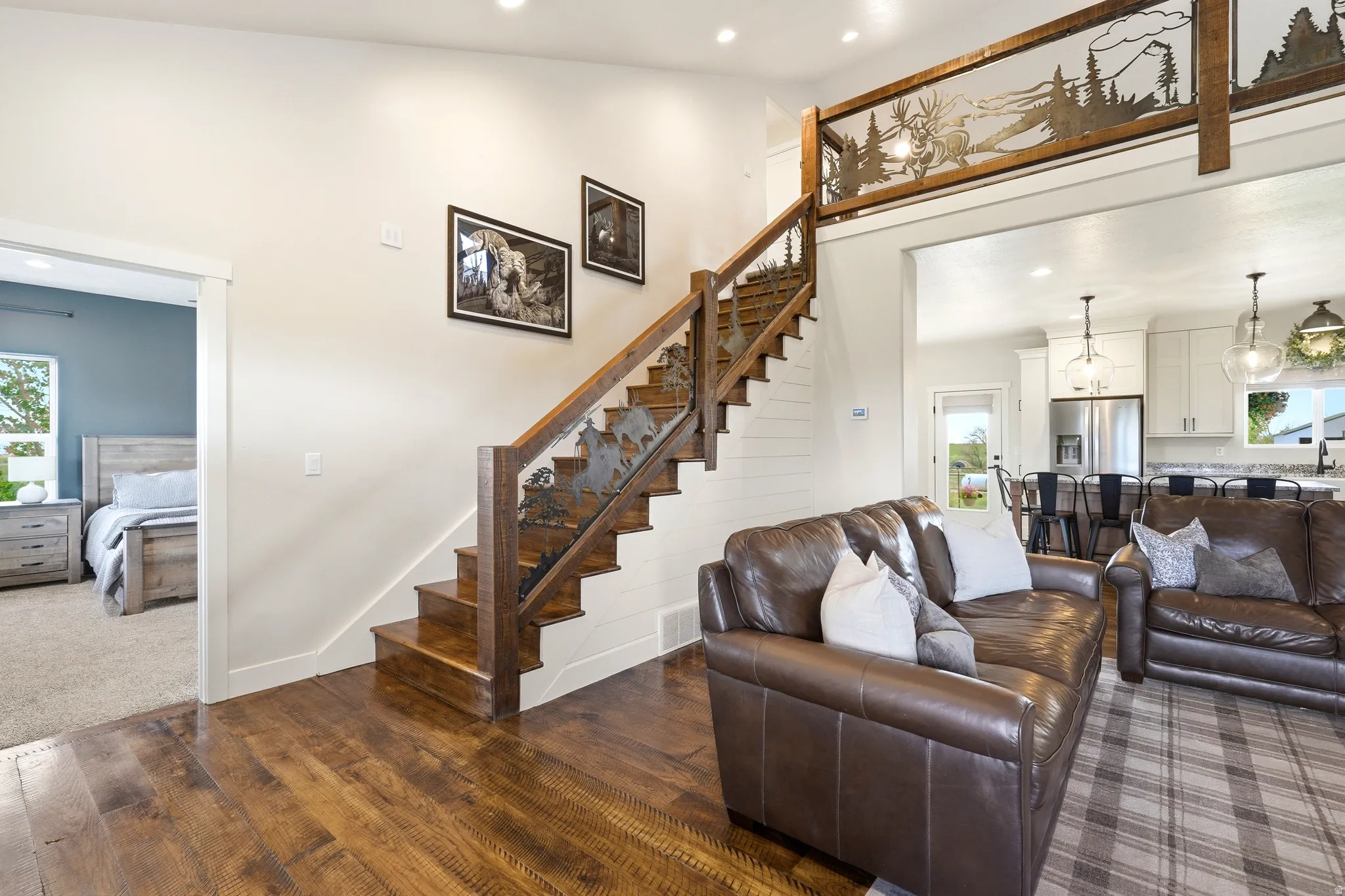 CUSTOM MADE RAILING!! BEAUTIFUL!!