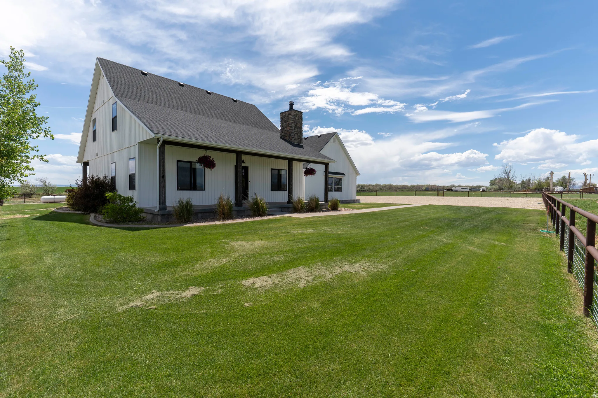 HOME SITS ON 9.6 ACRES!!