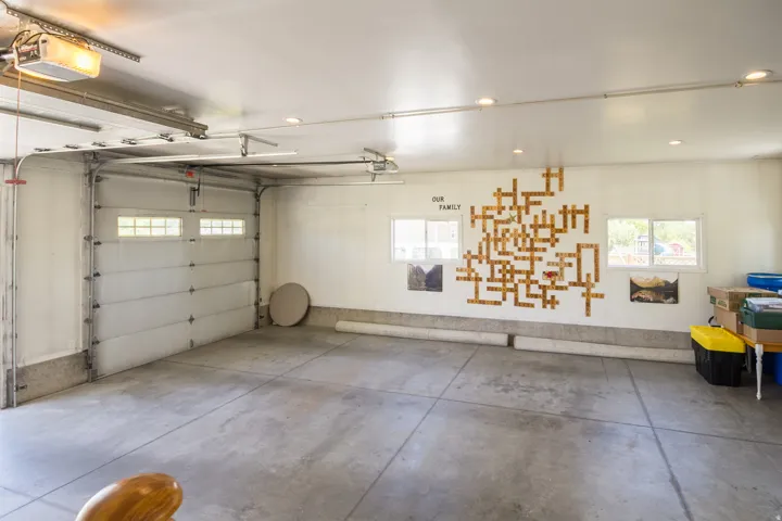 Heated Garage & amble closet space