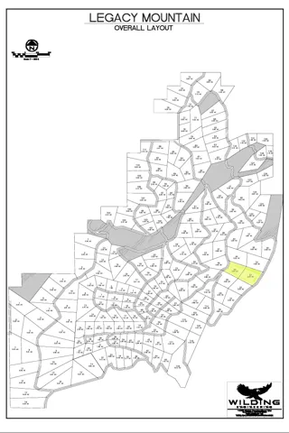 highlighted areas are lots 33 and 45
