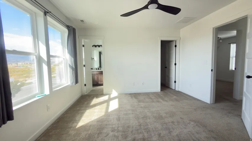 Primary Bedroom with Ensuite and walk in closet