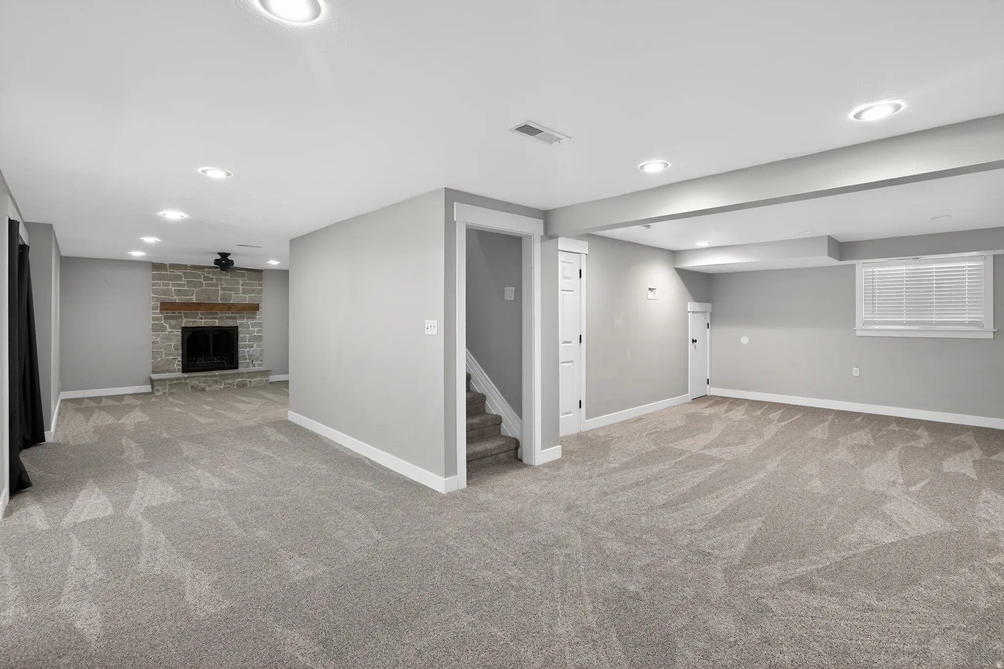 Basement family room