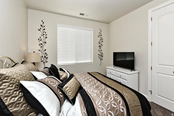 Neutral wall paint throughout
