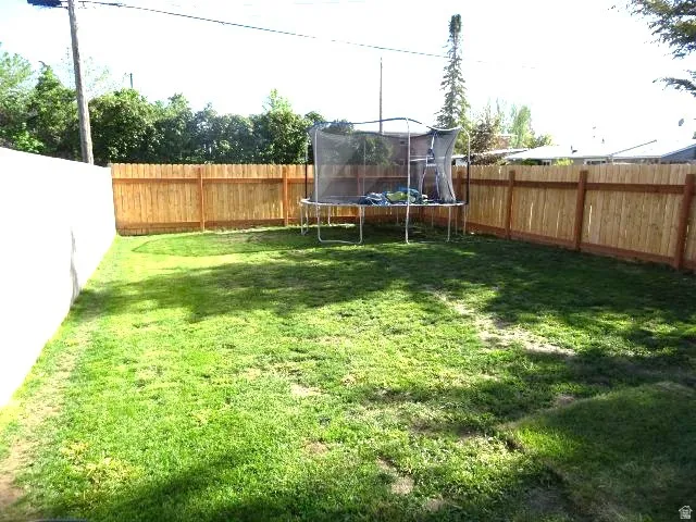 Fenced Backyard