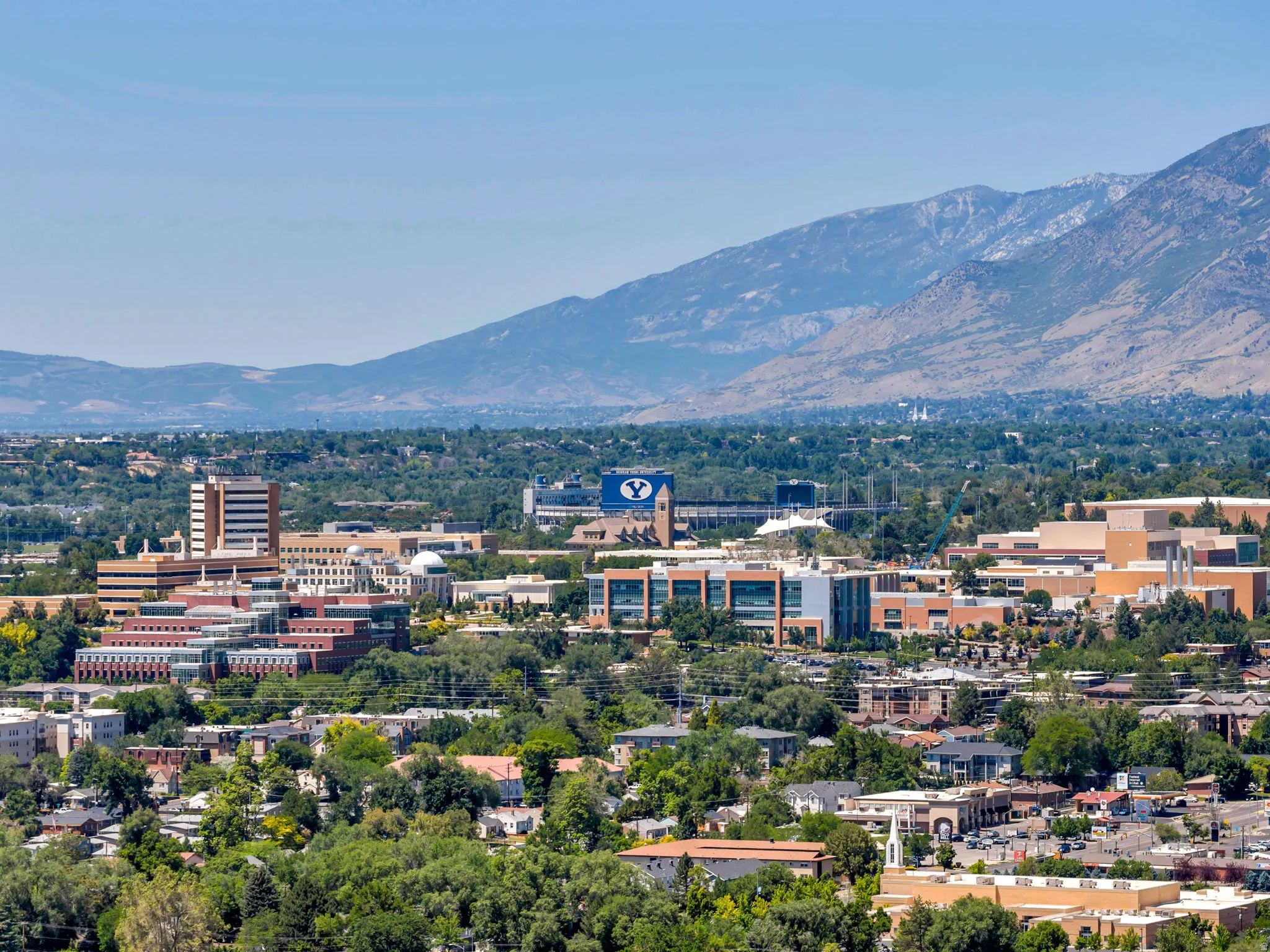 Near BYU