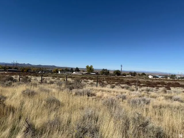 Expansive open land featuring diverse natural vegetation and distant mountain ranges