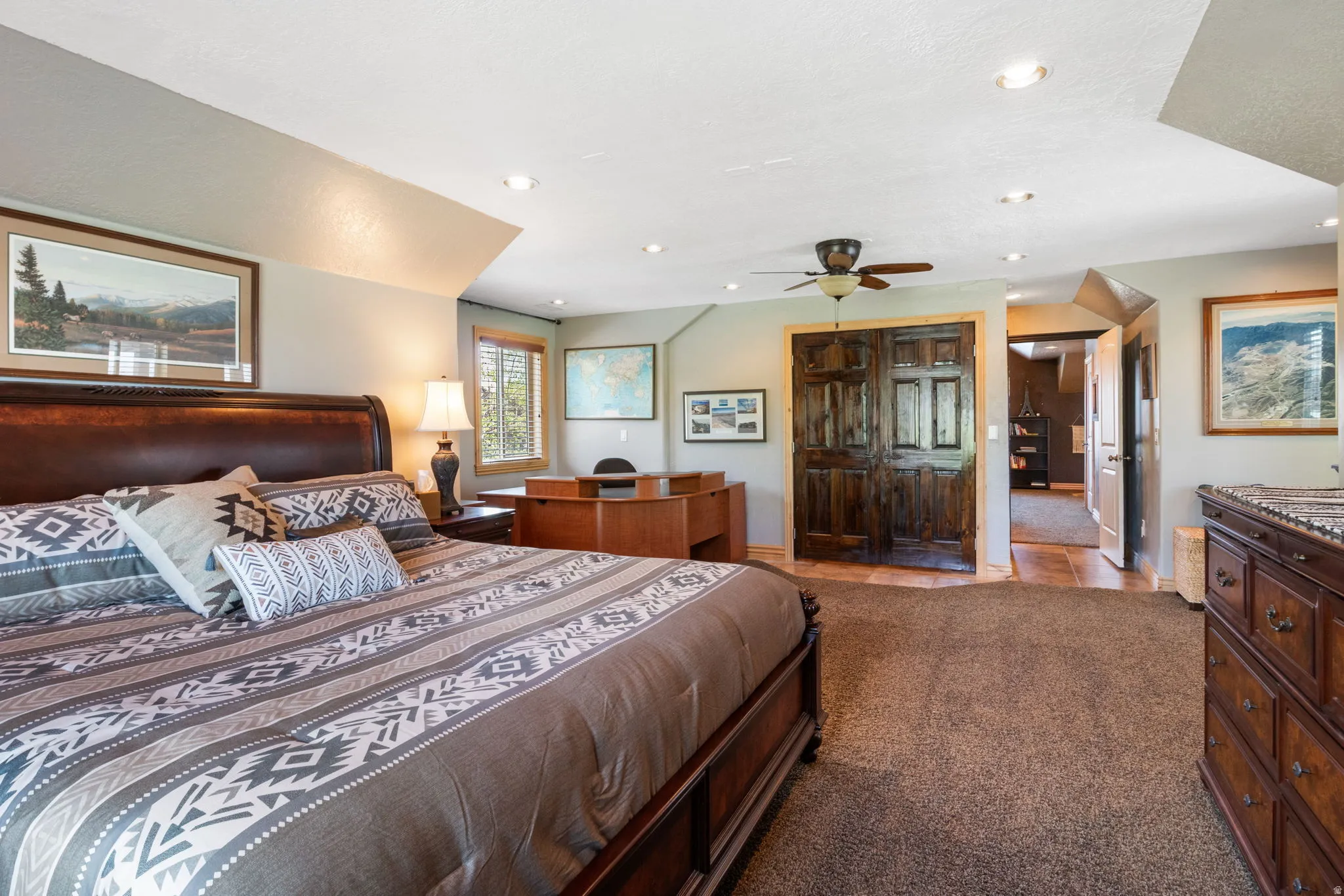 Bedroom 4 with walk in closet.