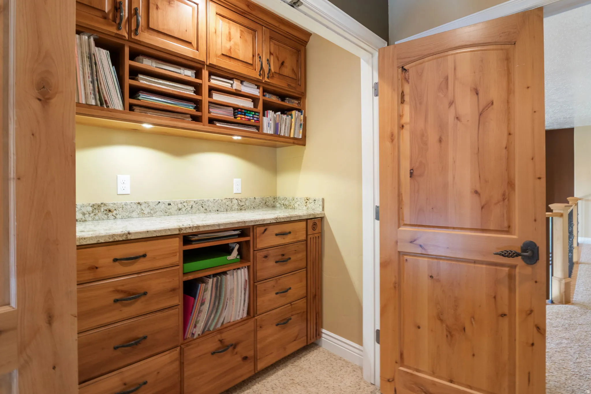 Custom craft counter.