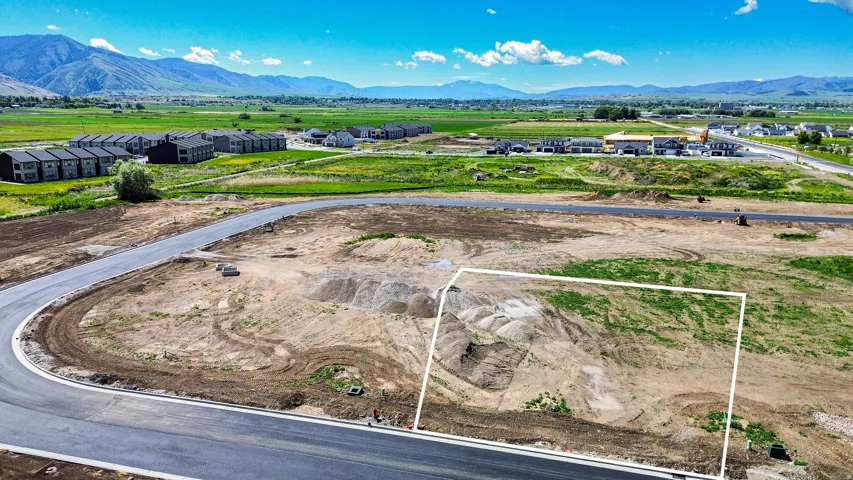 Expansive undeveloped lot with partial ground cover