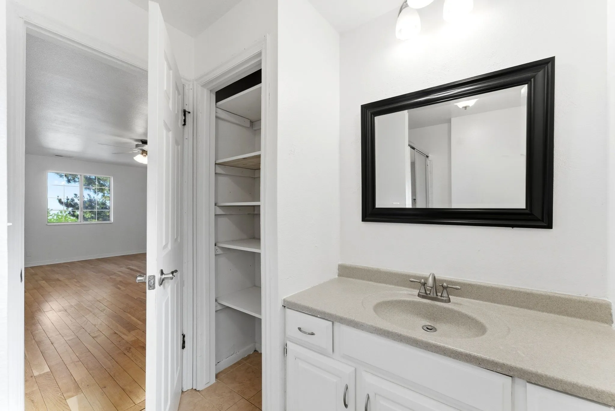 Primary suite bathroom.