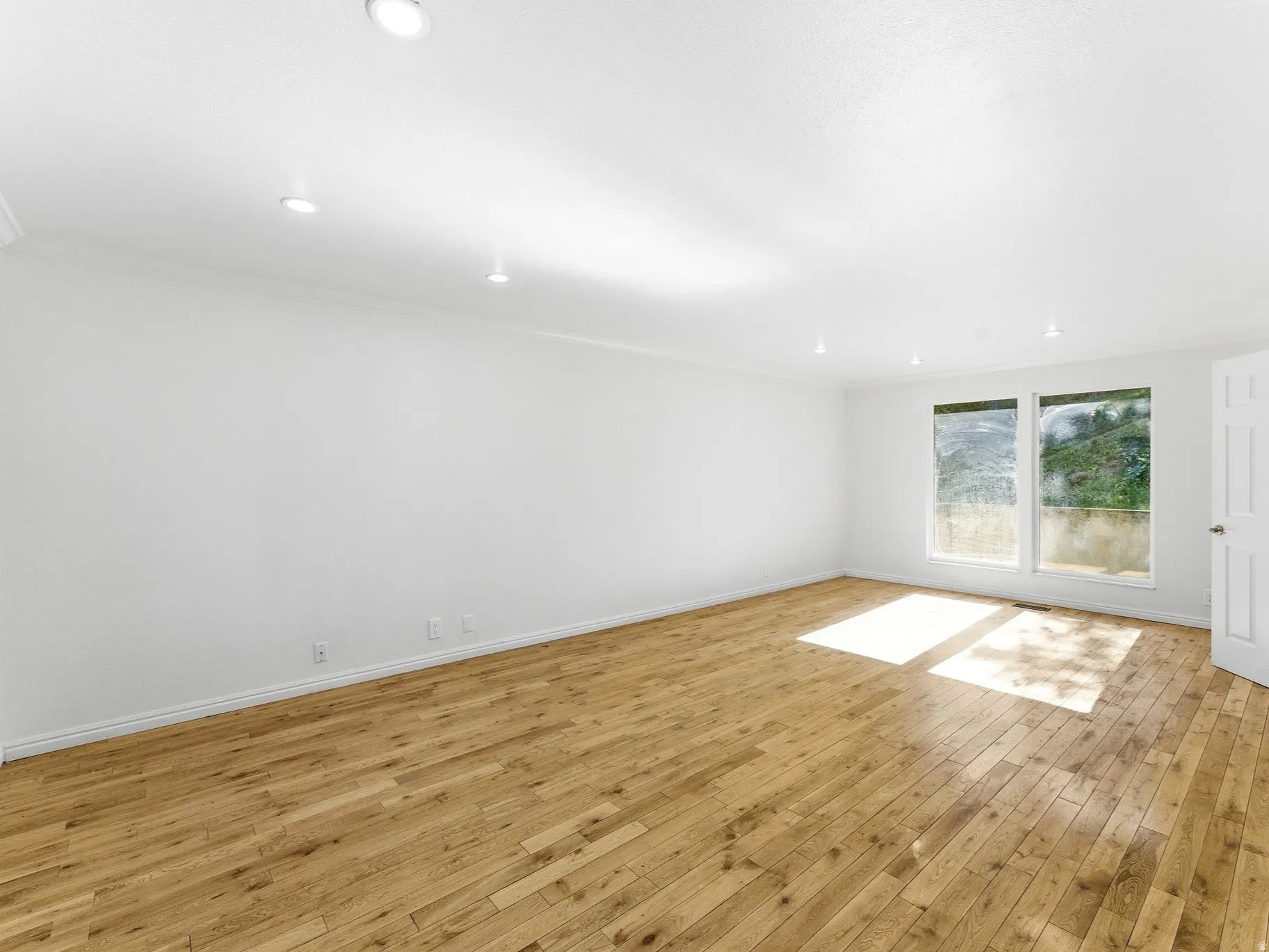 Spacious living room with so much natural lights