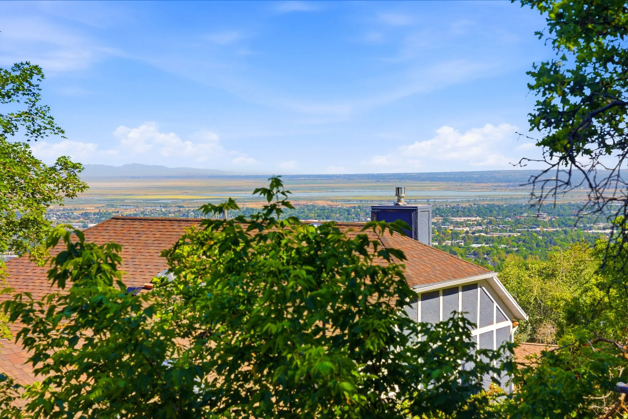 View from front deck