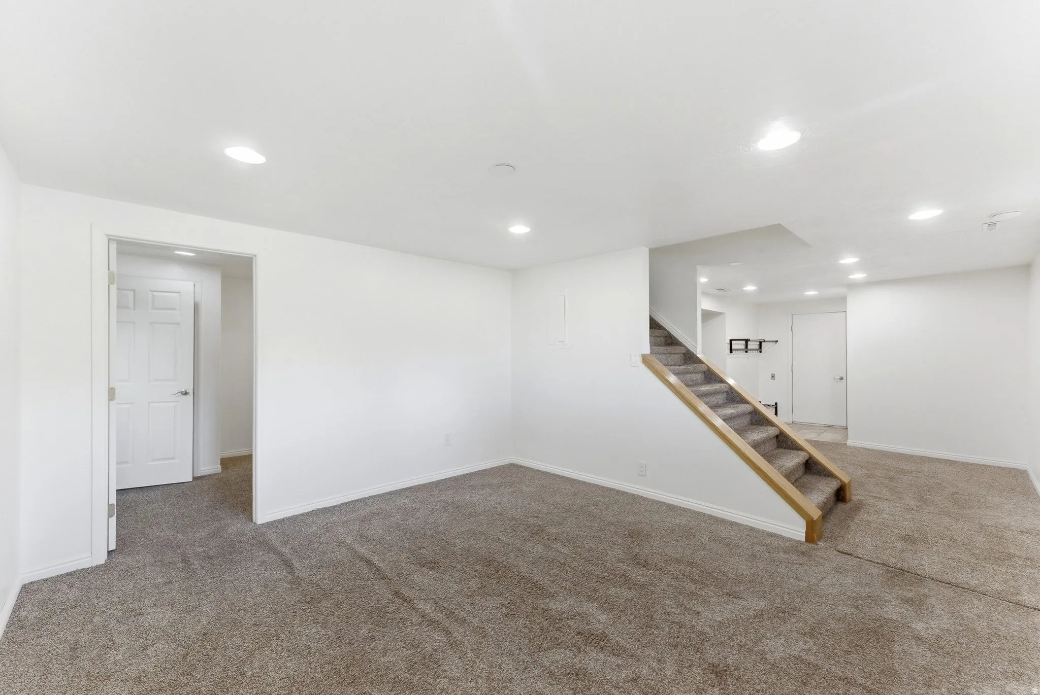 Lower level family room