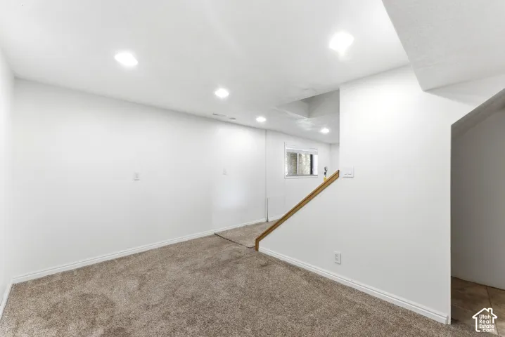 Lower level family room