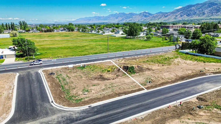 Newly paved streets with curb and gutter infrastructure
