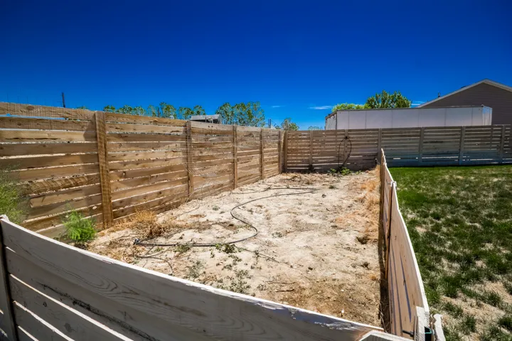 Fenced Garden Area