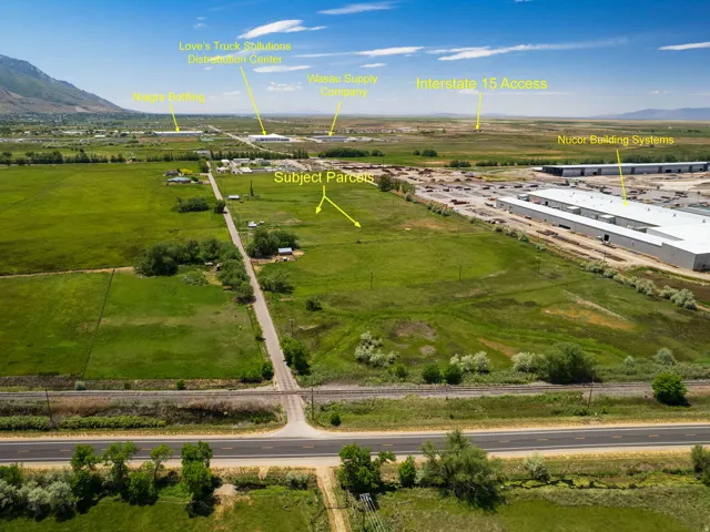 Adjacent 4.50-acre parcel also available for purchase (MLS #2167238), creating the opportunity to acquire one parcel or combine both holdings for an impressive 8.94-acre assemblage in one of Northern Utah’s most strategic growth markets.