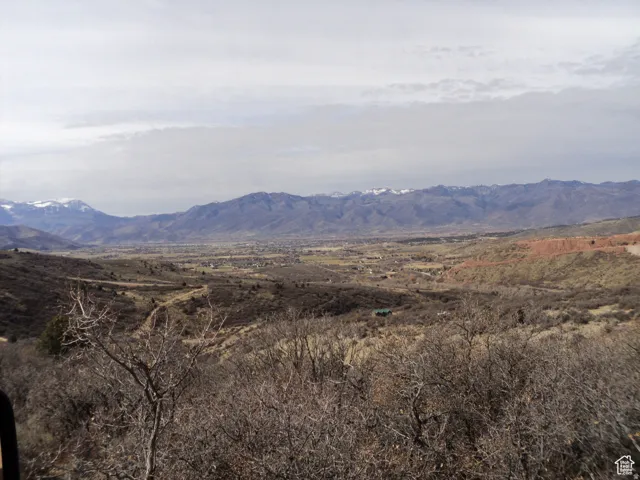 Expansive valley scenery featuring distant snow-capped mountains and a broad, natural landscape