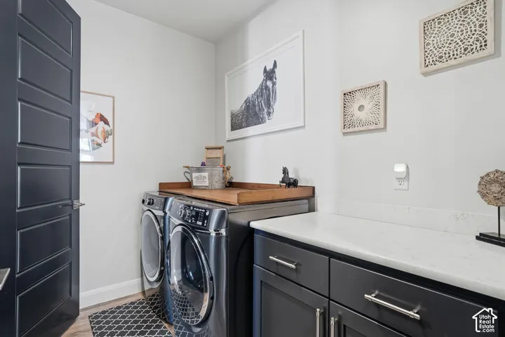 Dedicated laundry room