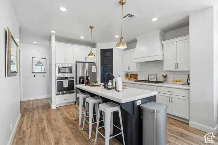 Upgraded kitchen, quartz counters and a large island