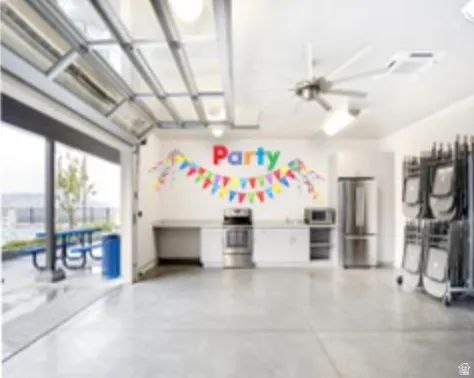 Clubhouse pool deck rooms