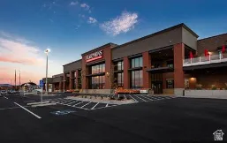 Retail location featuring grocery store, dining and shopping.