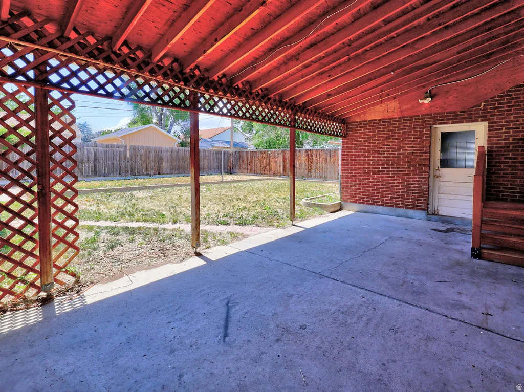 Patio terrace