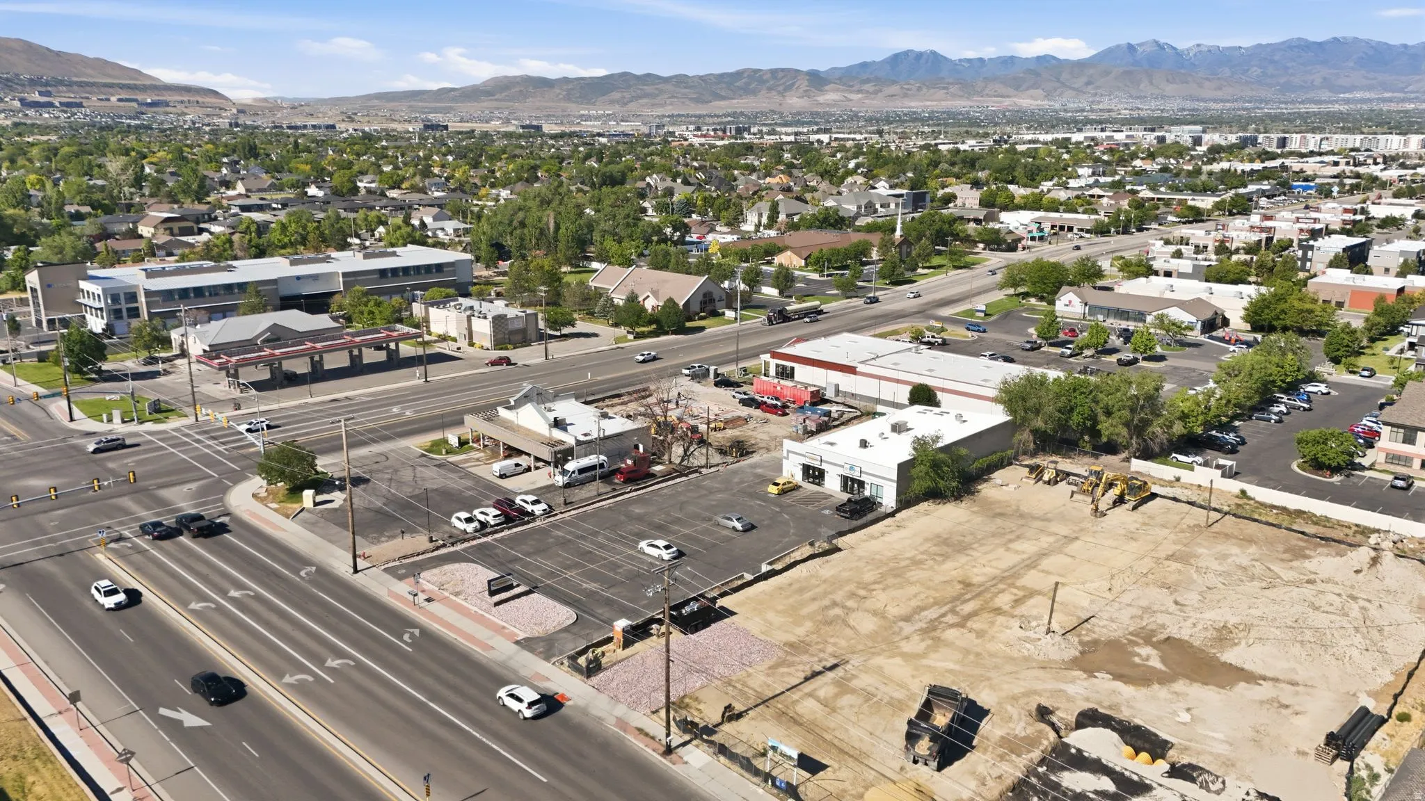 Cleared land parcel offering extensive development potential