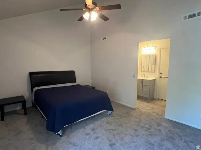 Primary bedroom with ensuite.