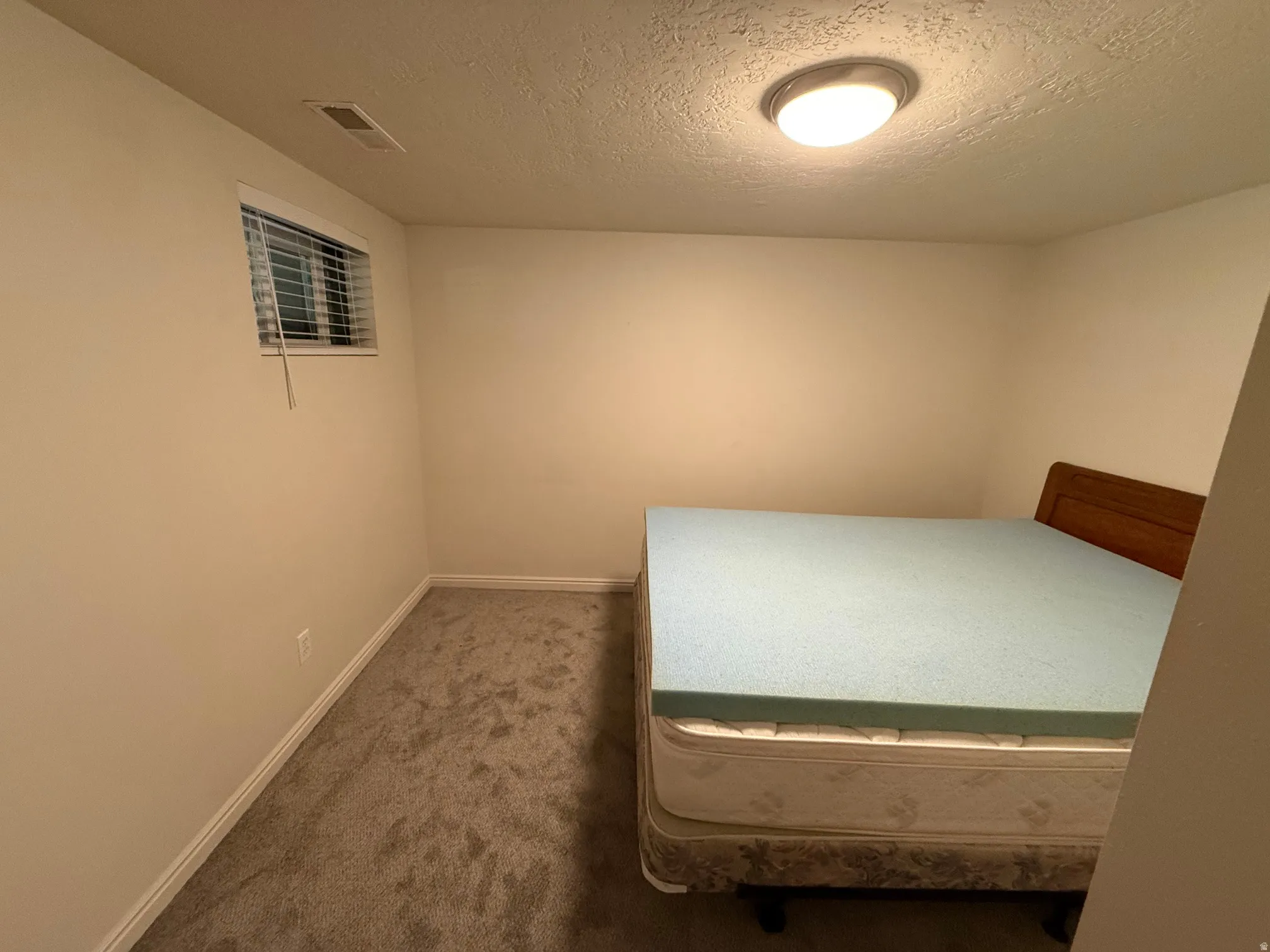 Basement bedroom