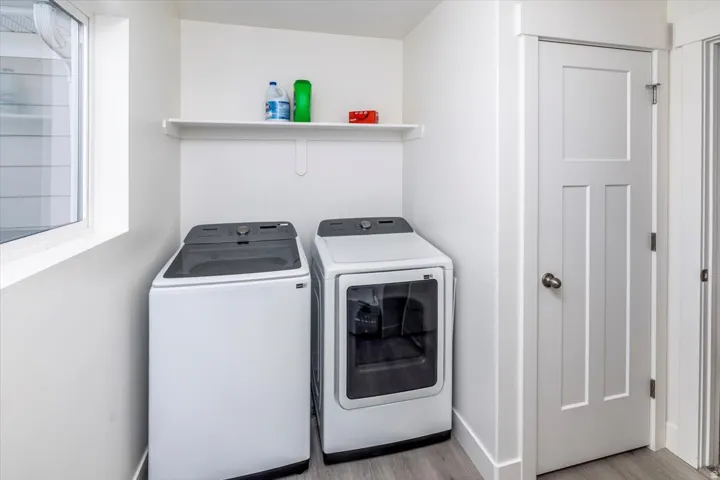 Upstairs Laundry area