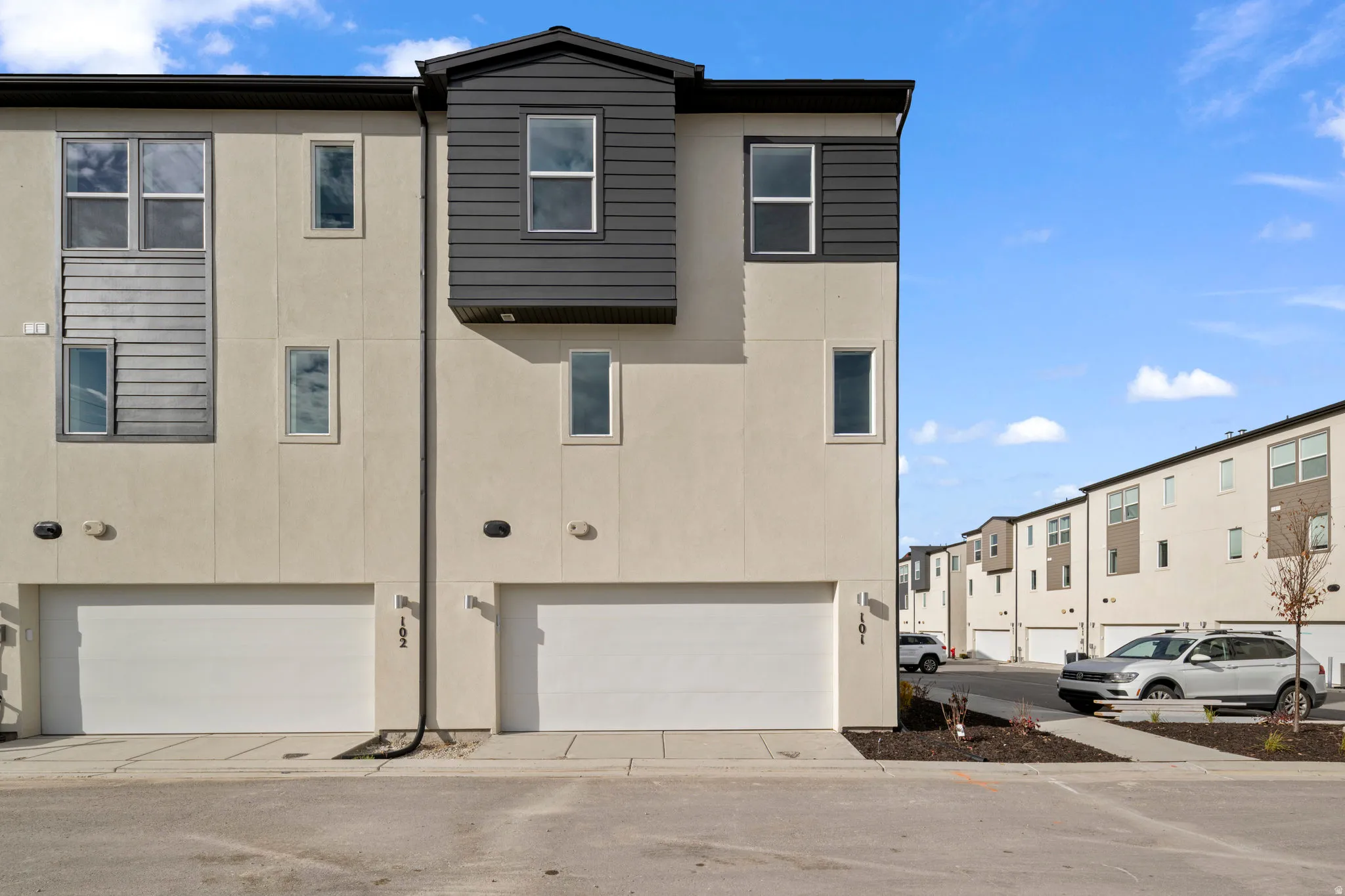 2 car private garage!