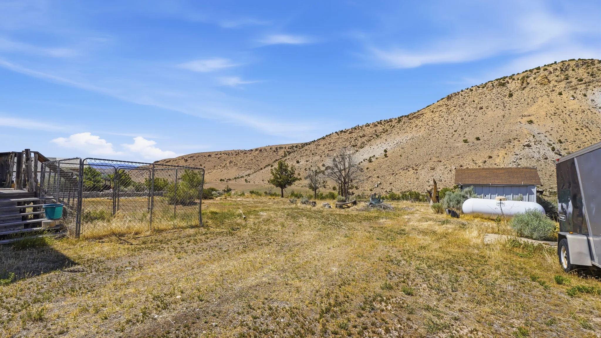 Expansive outdoor property with a natural desert landscape.