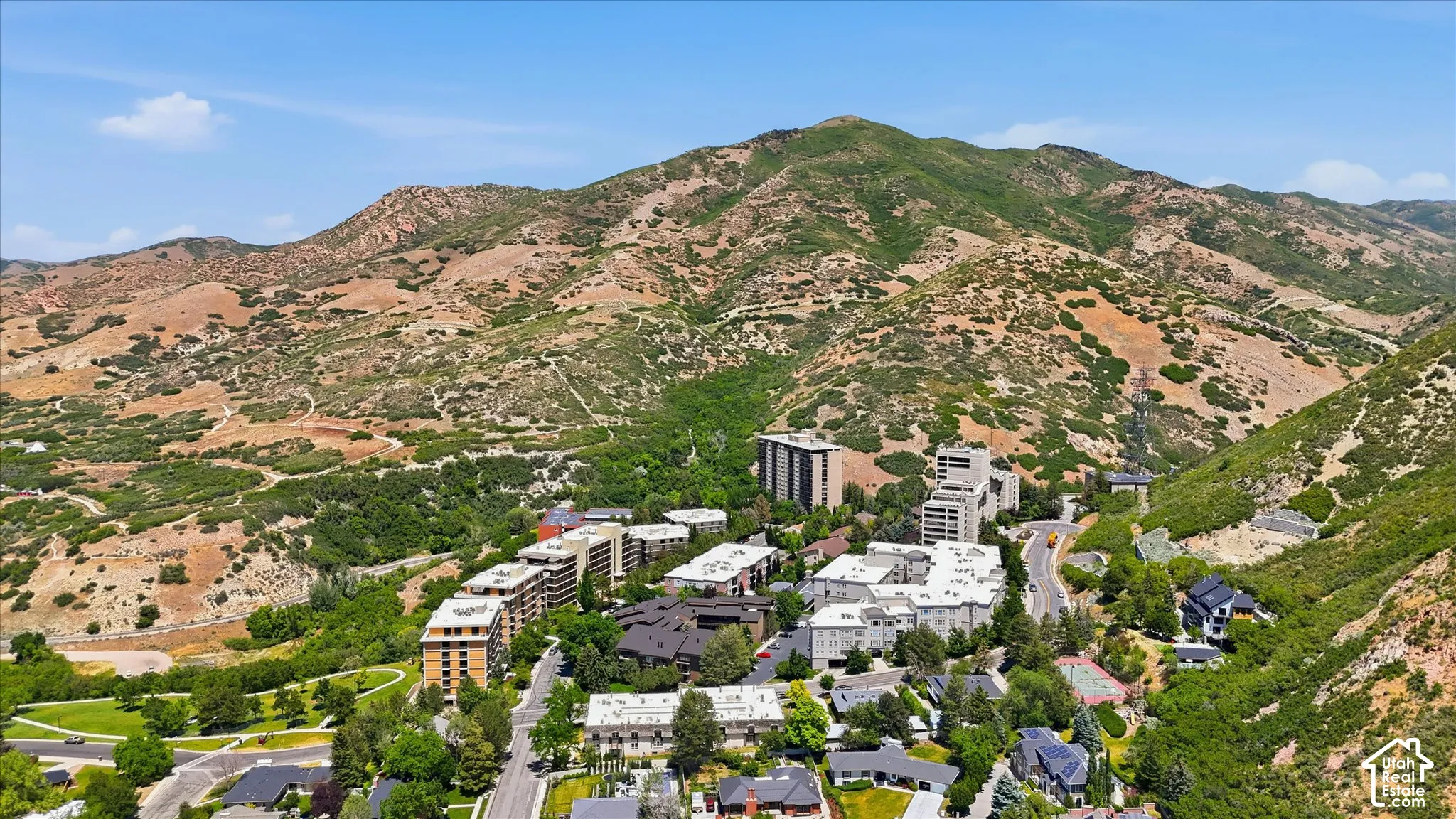 Nestled at the base of the breathtaking Wasatch Mountains in a prestigious area. Ideally located near the University of Utah, Primary Children's Hospital, Hogle Zoo, Emigration Canyon, and miles of world-class hiking and biking trails, you'll enjoy one of