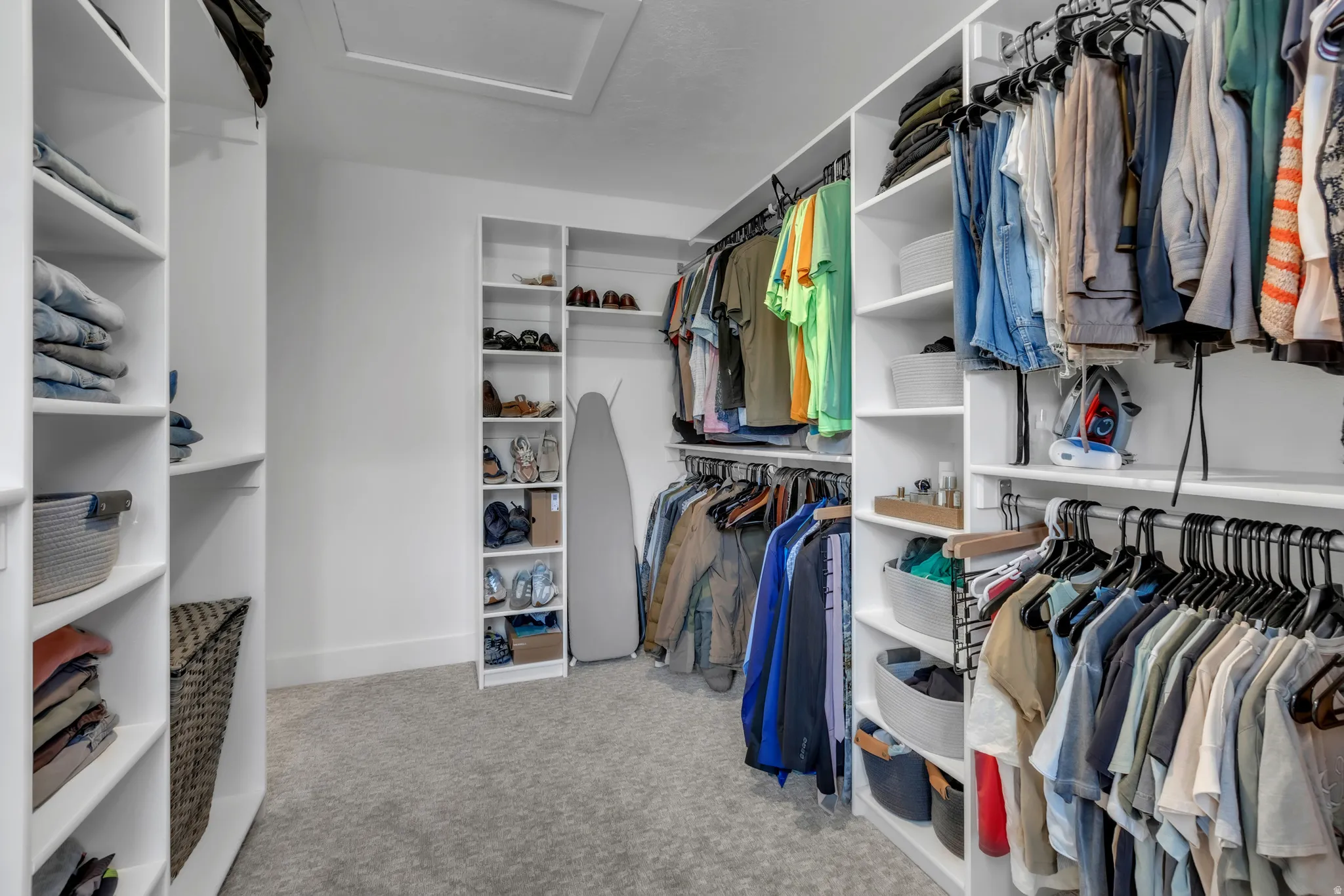 Primary closet