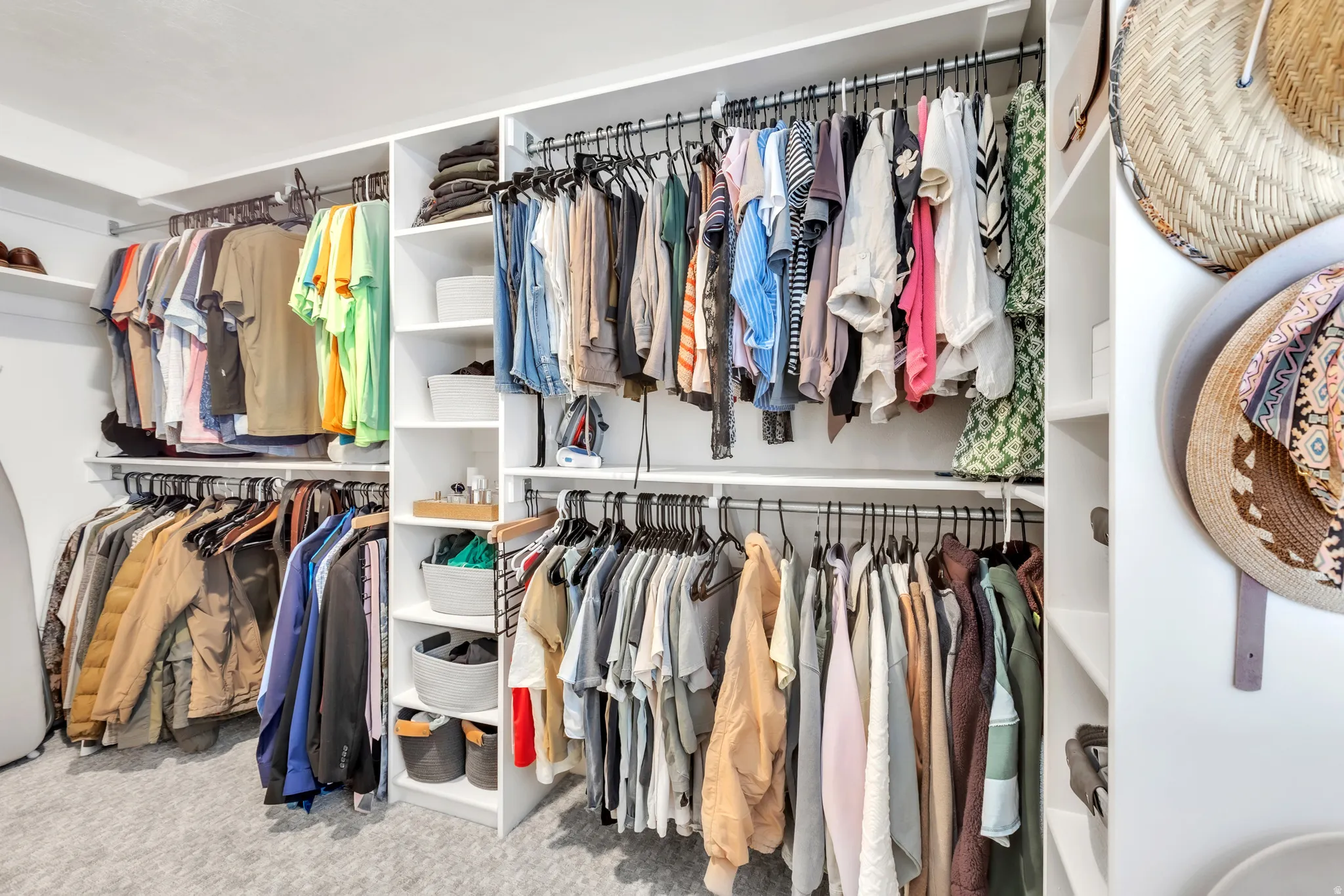 Primary closet