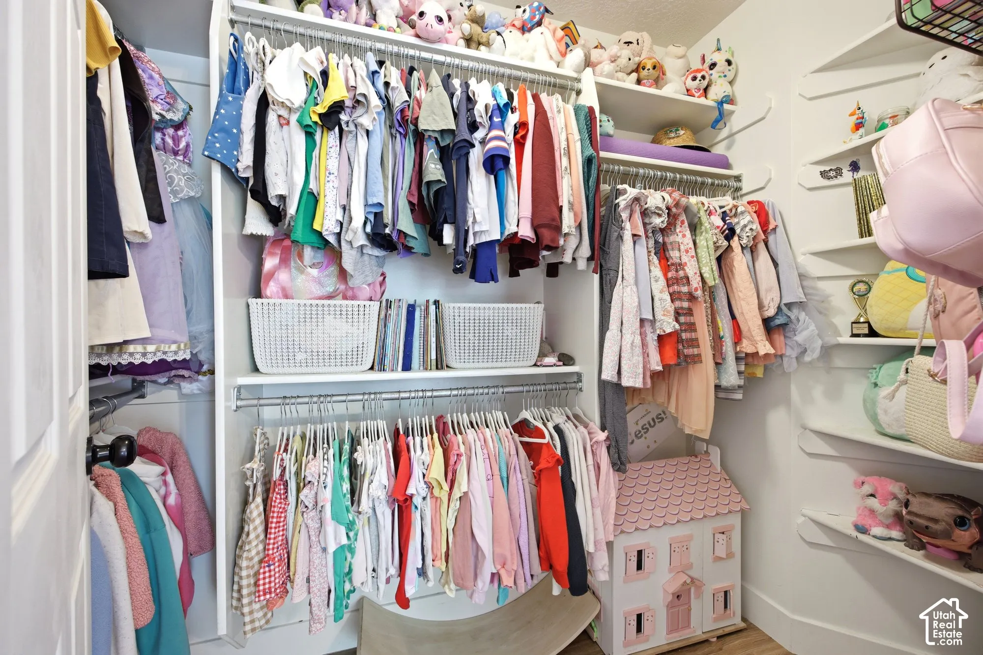 Primary walk-in closet