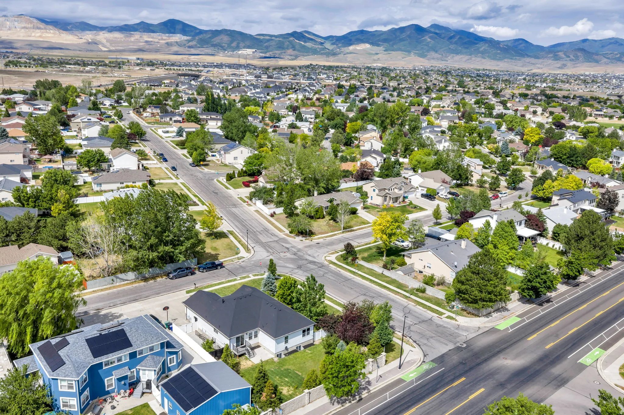 Aerial view